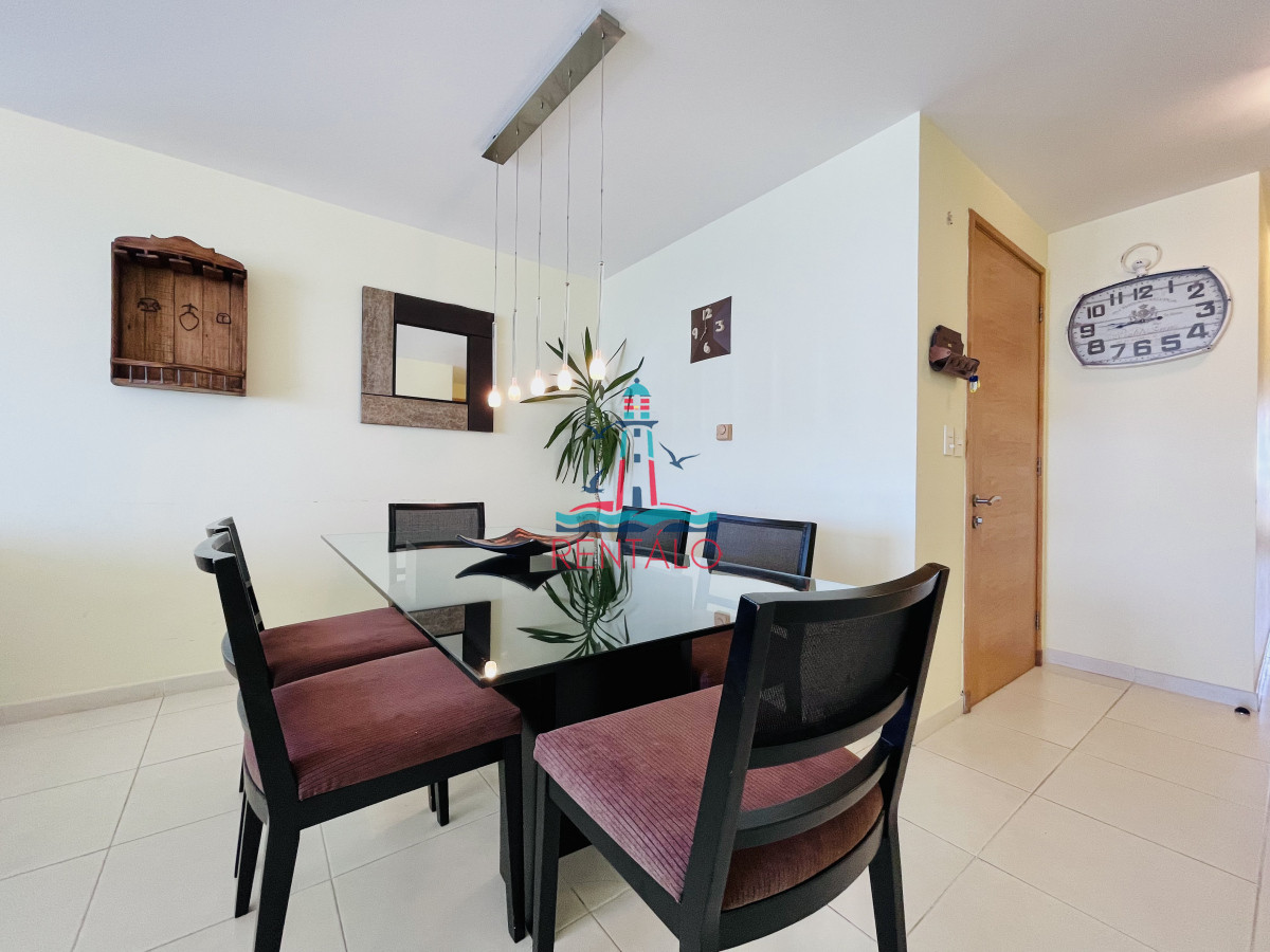 Apartamento ID.562 - Apartamento en alquiler en punta del este de 2 Dormitorios con Vista al Mar, Playa Mansa