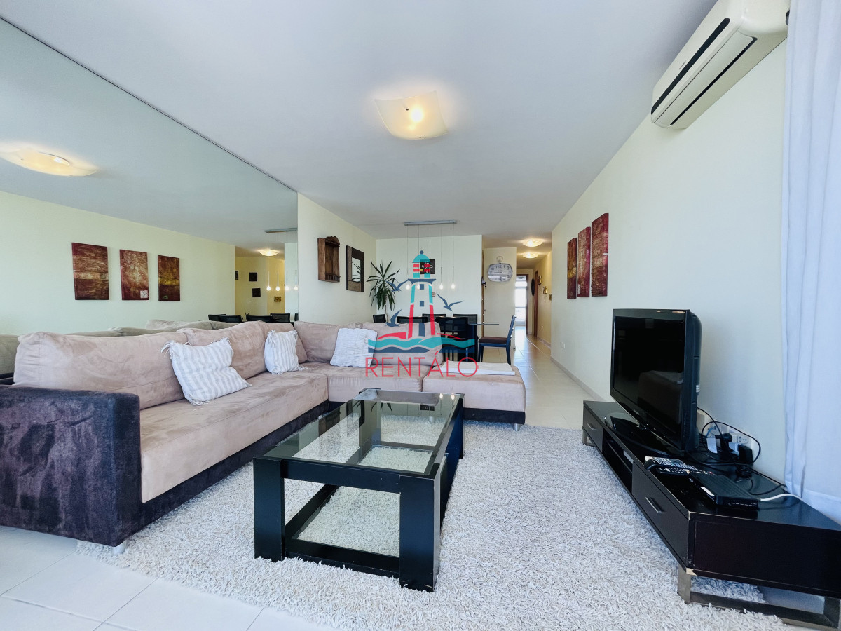 Apartamento ID.562 - Apartamento en alquiler en punta del este de 2 Dormitorios con Vista al Mar, Playa Mansa