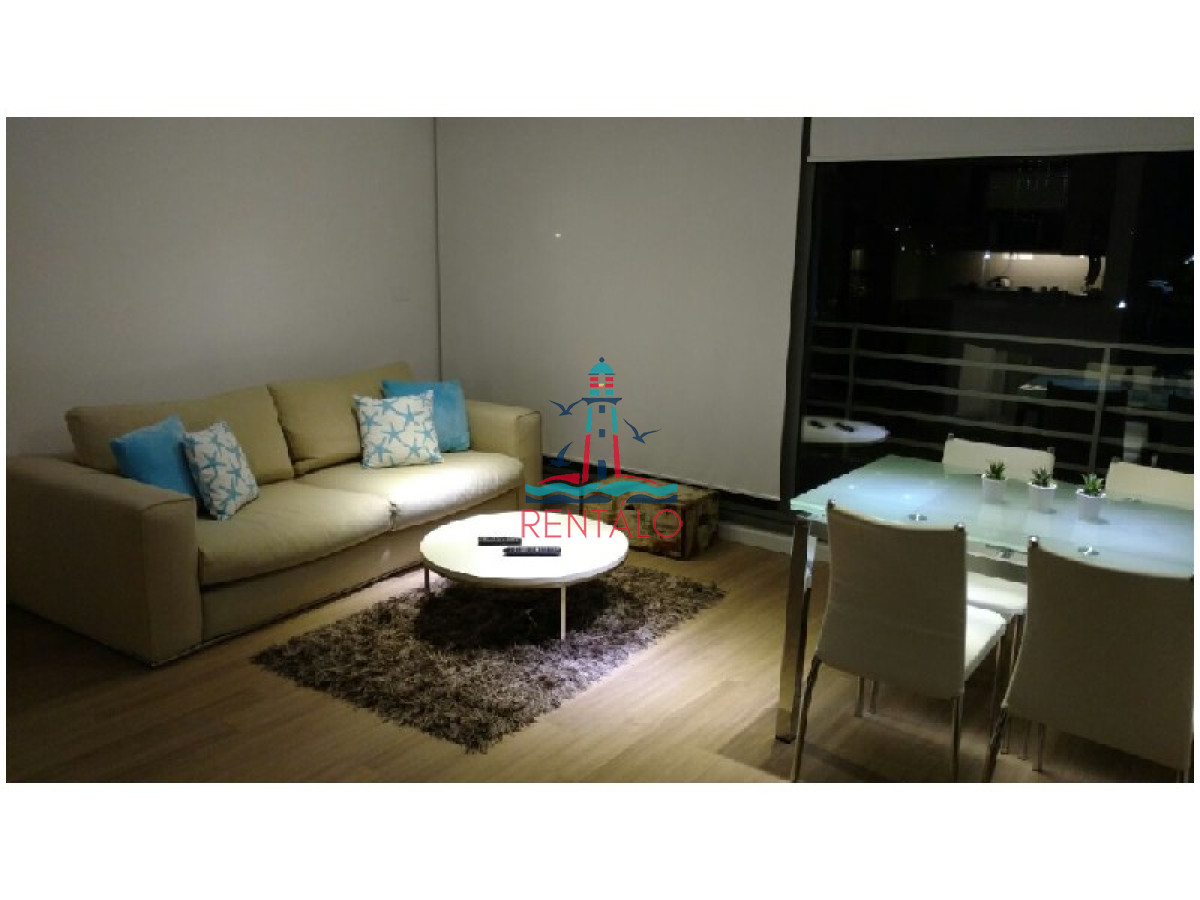 Apartamento ID.85 - Alquiler temporal de apartamento de dos dormitorios con dos baños en Playa Mansa, Punta del Este