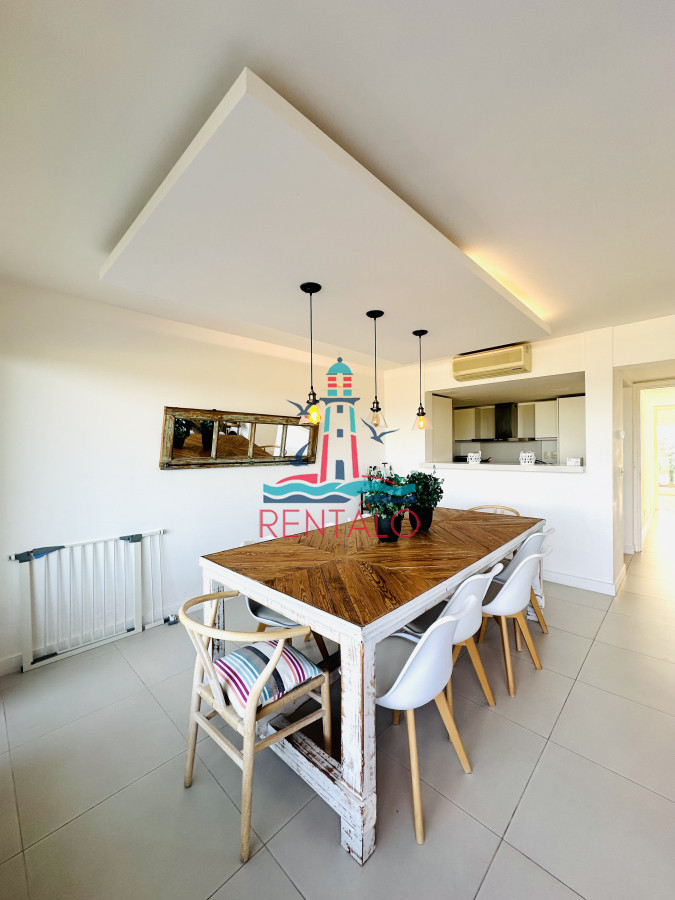 Apartamento ID.569 - Venta de Apartamento de 2 Dormitorios y Parrillero en la Loma de la Ballena en exclusivo complejo