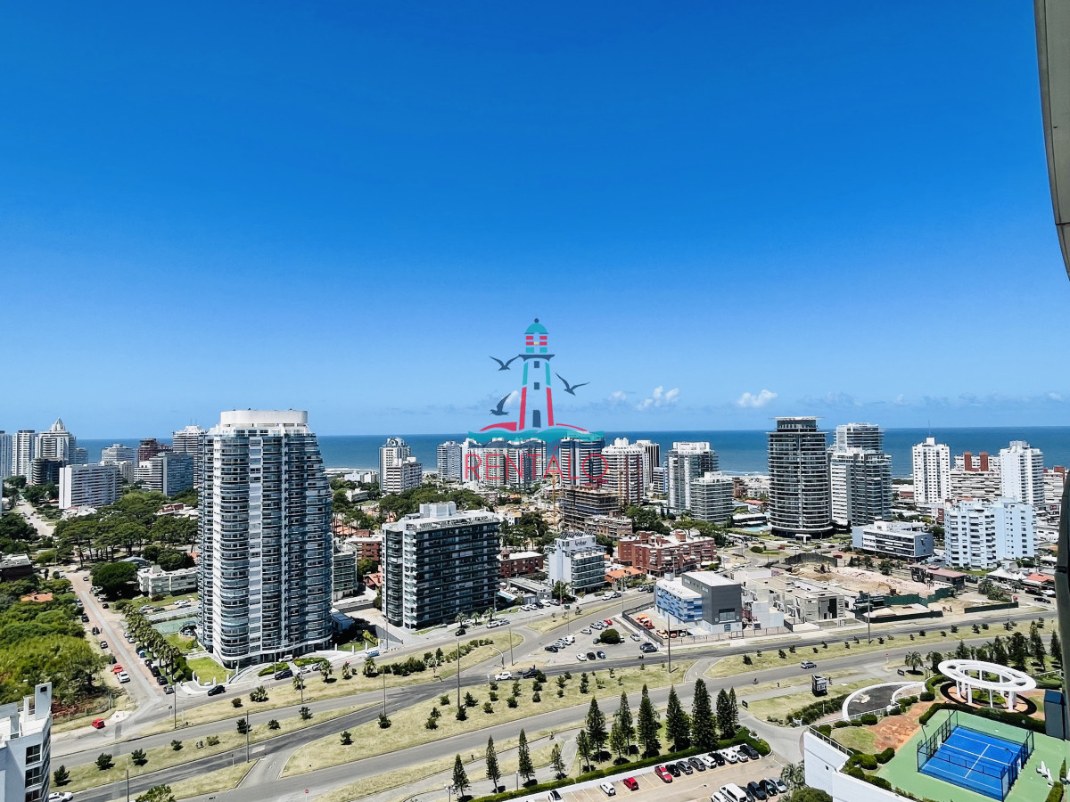 Apartamento ID.562 - Apartamento en alquiler en punta del este de 2 Dormitorios con Vista al Mar, Playa Mansa