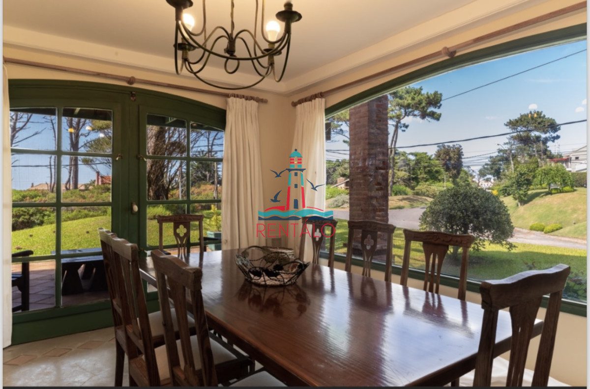 Casa ID.512 - casa en alquiler de temporada en punta del este 4  dormitorios mas dependencia y piscina en Montoya