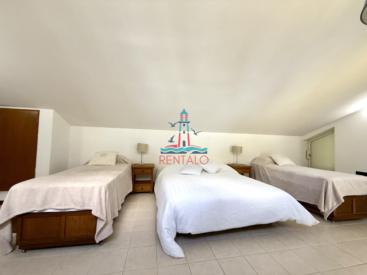 Casa ID.606 - Casa en alquiler de temporada con 4 suites más dependencia en 4500 m2 piscina y parrillero 