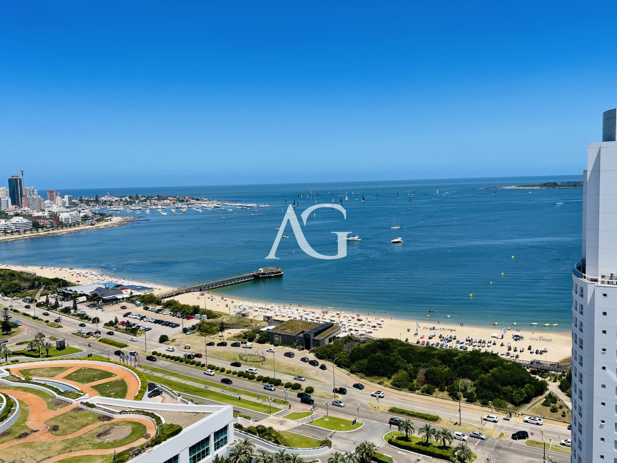 Apartamento ID.191 - Excelente Apartamento de 2 Dormitorios con Vista al Mar, Playa Mansa