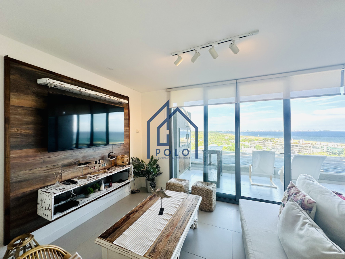Apartamento ID.97 - Venta de Apartamento de 2 Dormitorios y Parrillero en la Loma de la Ballena en exclusivo complejo
