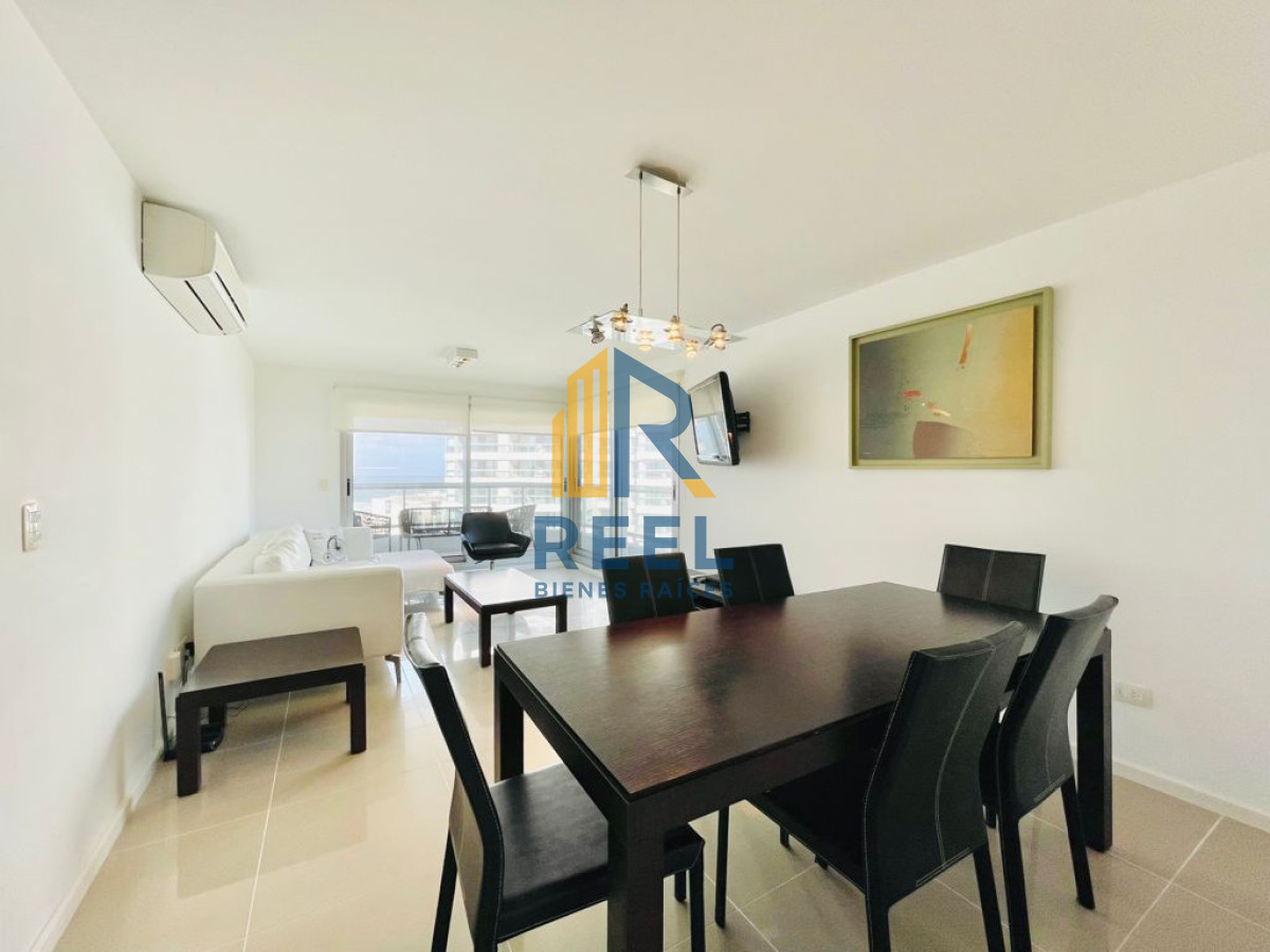 Apartamento ID.28 - Alquiler temporario y venta de apartamento en torre de playa Brava con dos dormitorios 