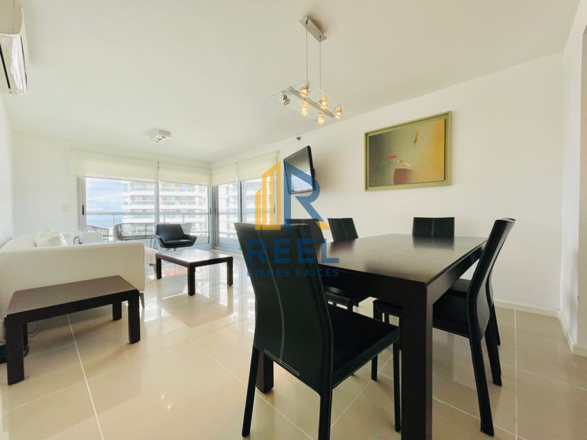 Apartamento ID.28 - Alquiler temporario y venta de apartamento en torre de playa Brava con dos dormitorios 