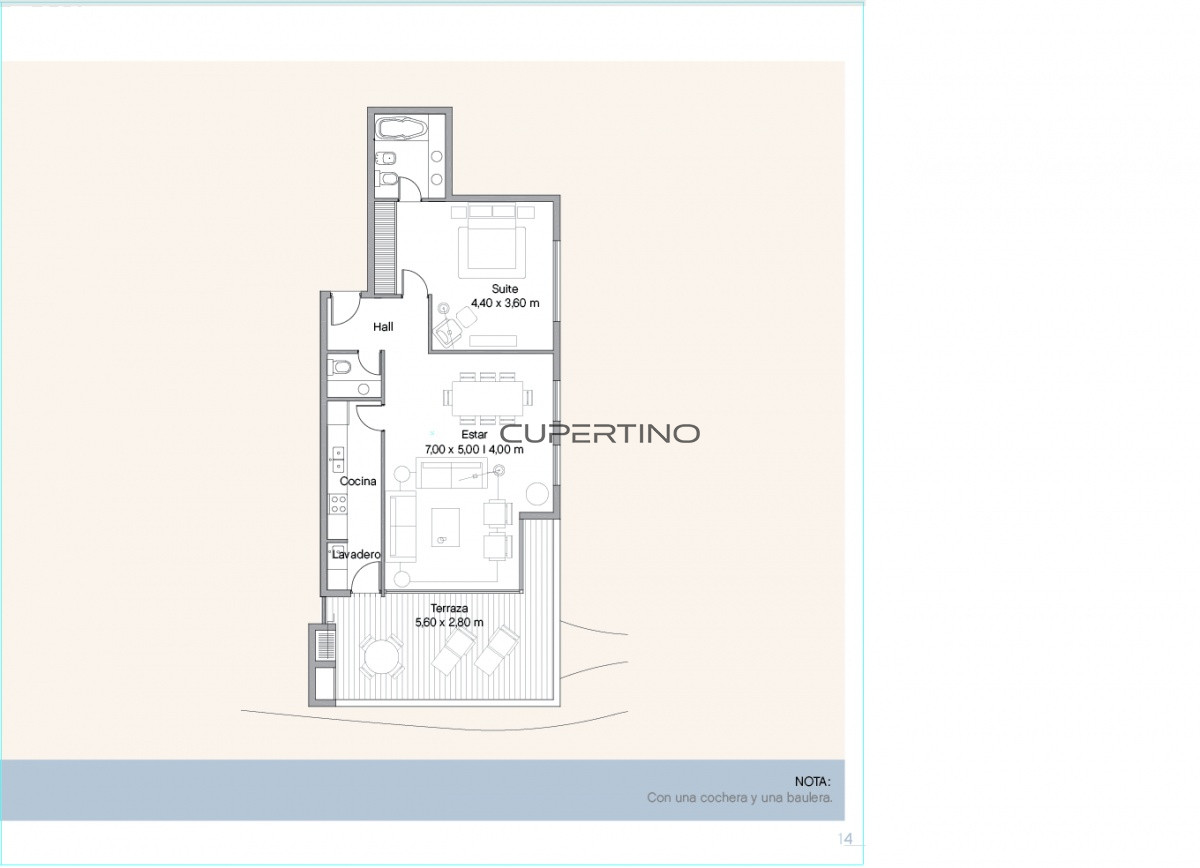 Venta y alquiler de apartamento de dos dormitorios con parrillero de uso exclusivo en Punta Ballena — foto 58