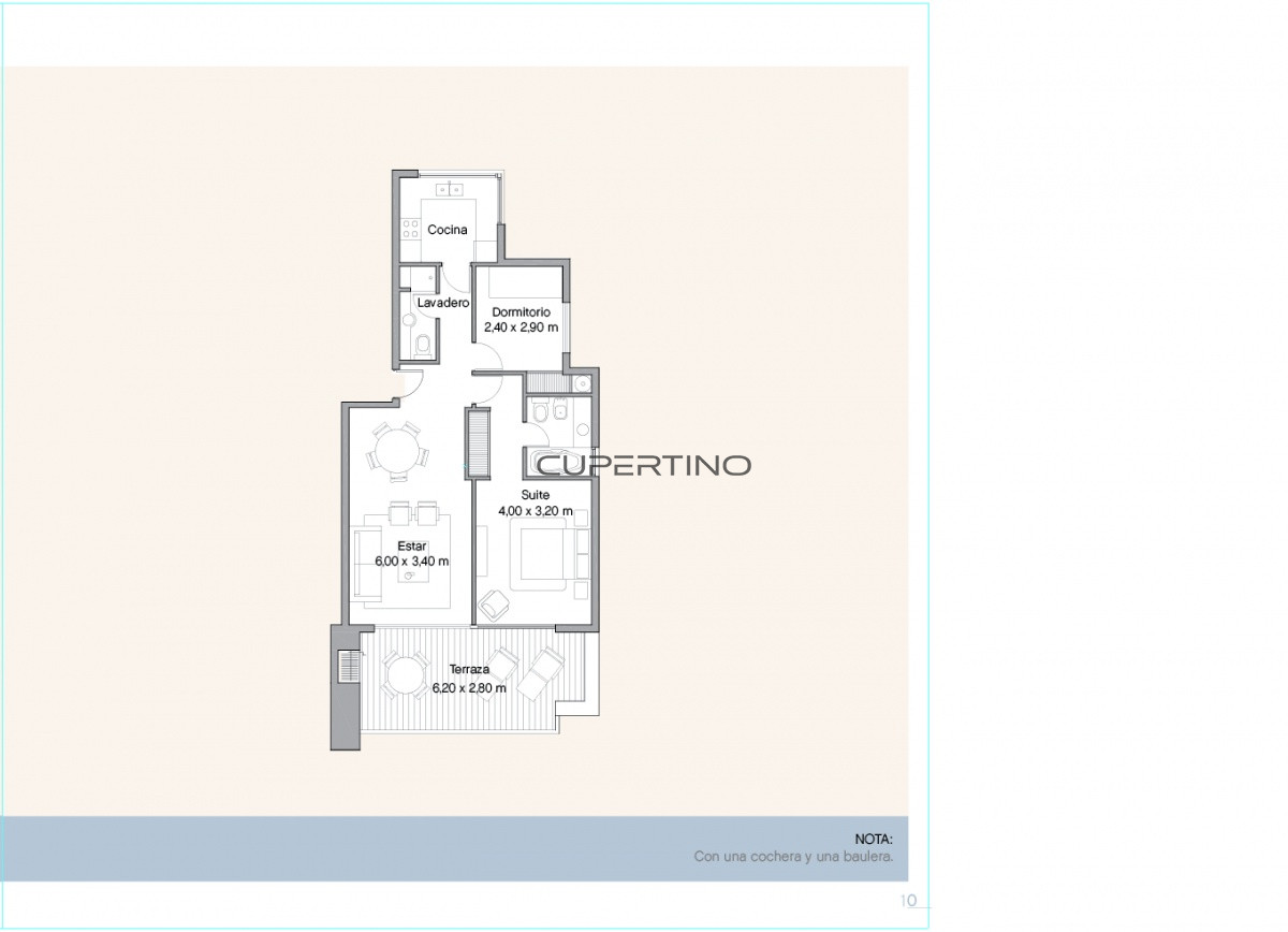 Venta y alquiler de apartamento de dos dormitorios con parrillero de uso exclusivo en Punta Ballena — foto 44