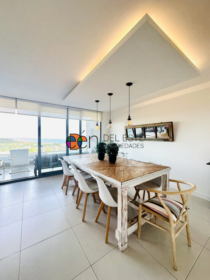 Apartamento ID.6 - Venta de Apartamento de 2 Dormitorios y Parrillero en la Loma de la Ballena en exclusivo complejo