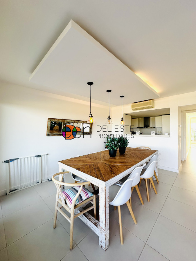 Apartamento ID.6 - Venta de Apartamento de 2 Dormitorios y Parrillero en la Loma de la Ballena en exclusivo complejo