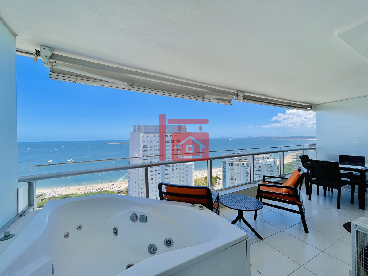 Apartamento ID.157 - Excelente Apartamento de 2 Dormitorios con Vista al Mar, Playa Mansa