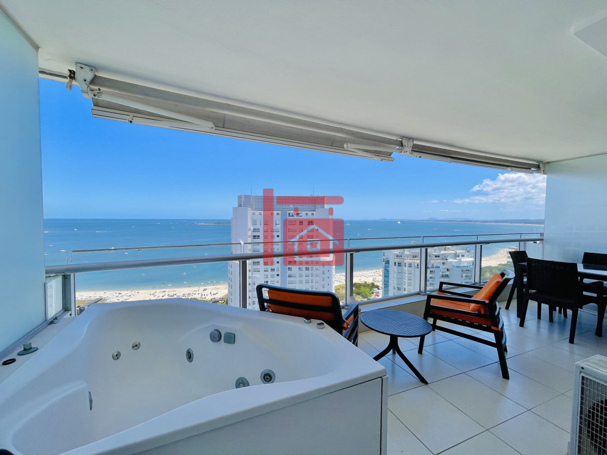 Apartamento ID.157 - Excelente Apartamento de 2 Dormitorios con Vista al Mar, Playa Mansa