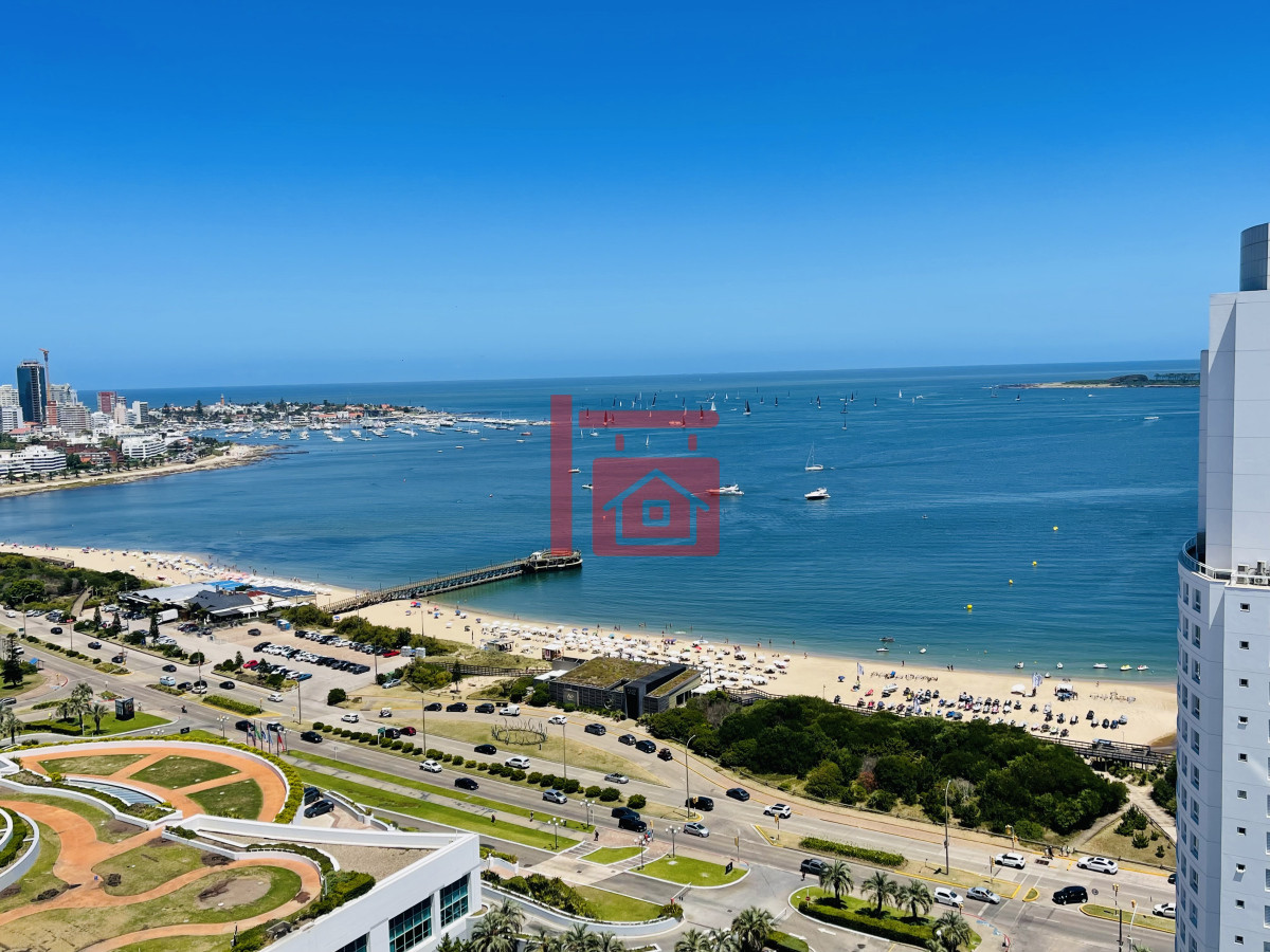 Apartamento ID.157 - Excelente Apartamento de 2 Dormitorios con Vista al Mar, Playa Mansa