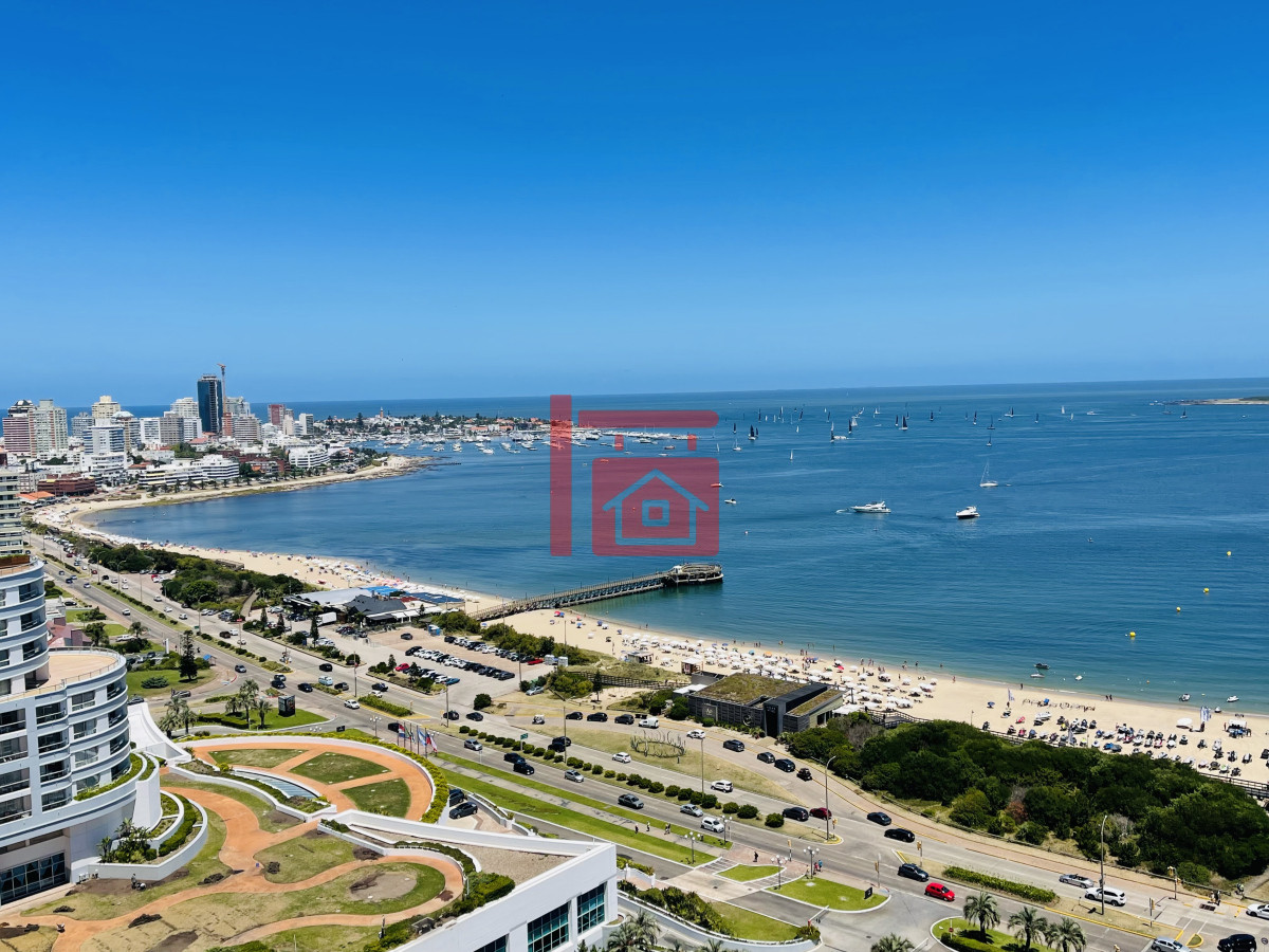 Apartamento ID.157 - Excelente Apartamento de 2 Dormitorios con Vista al Mar, Playa Mansa