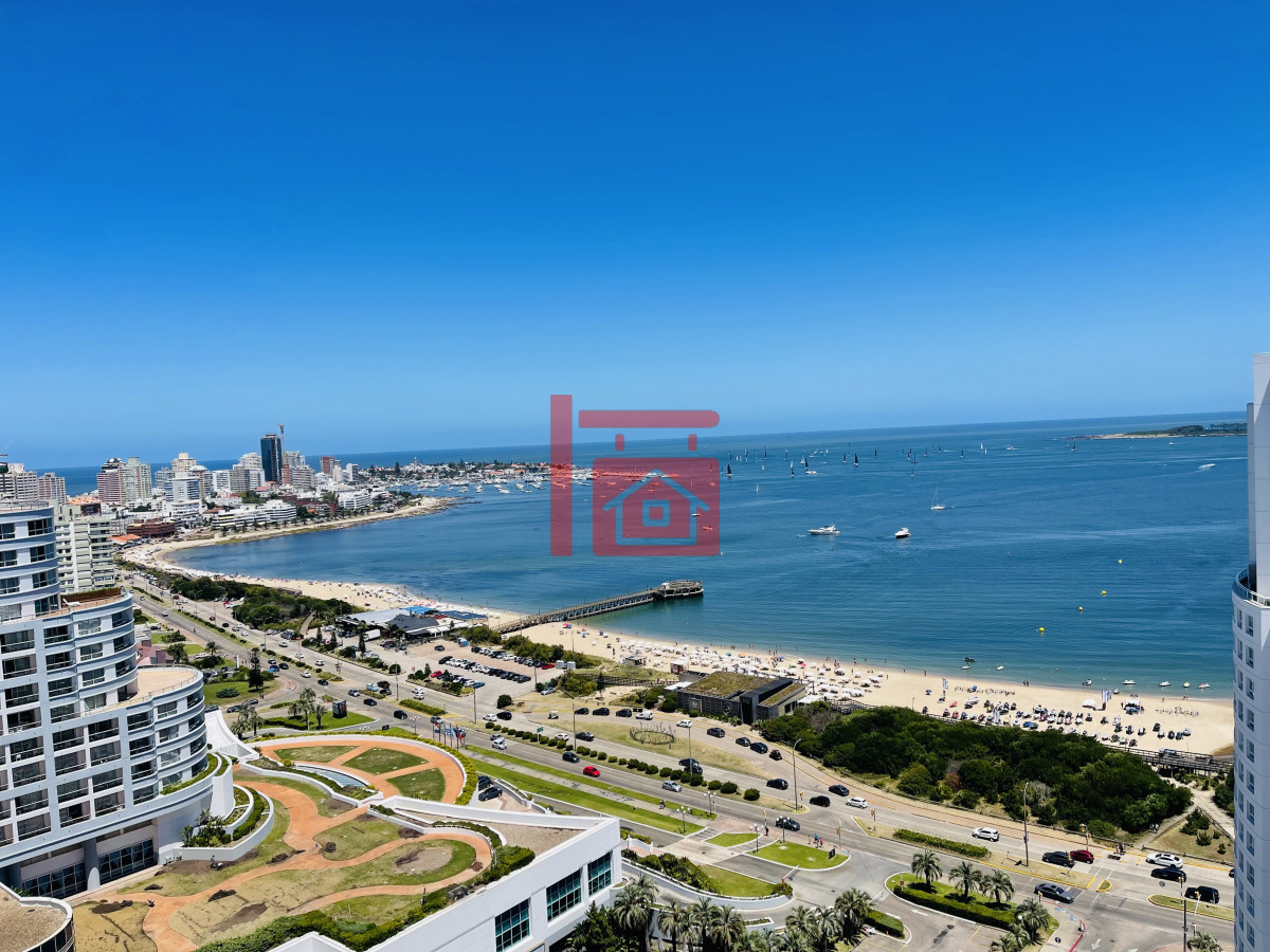 Apartamento ID.157 - Excelente Apartamento de 2 Dormitorios con Vista al Mar, Playa Mansa