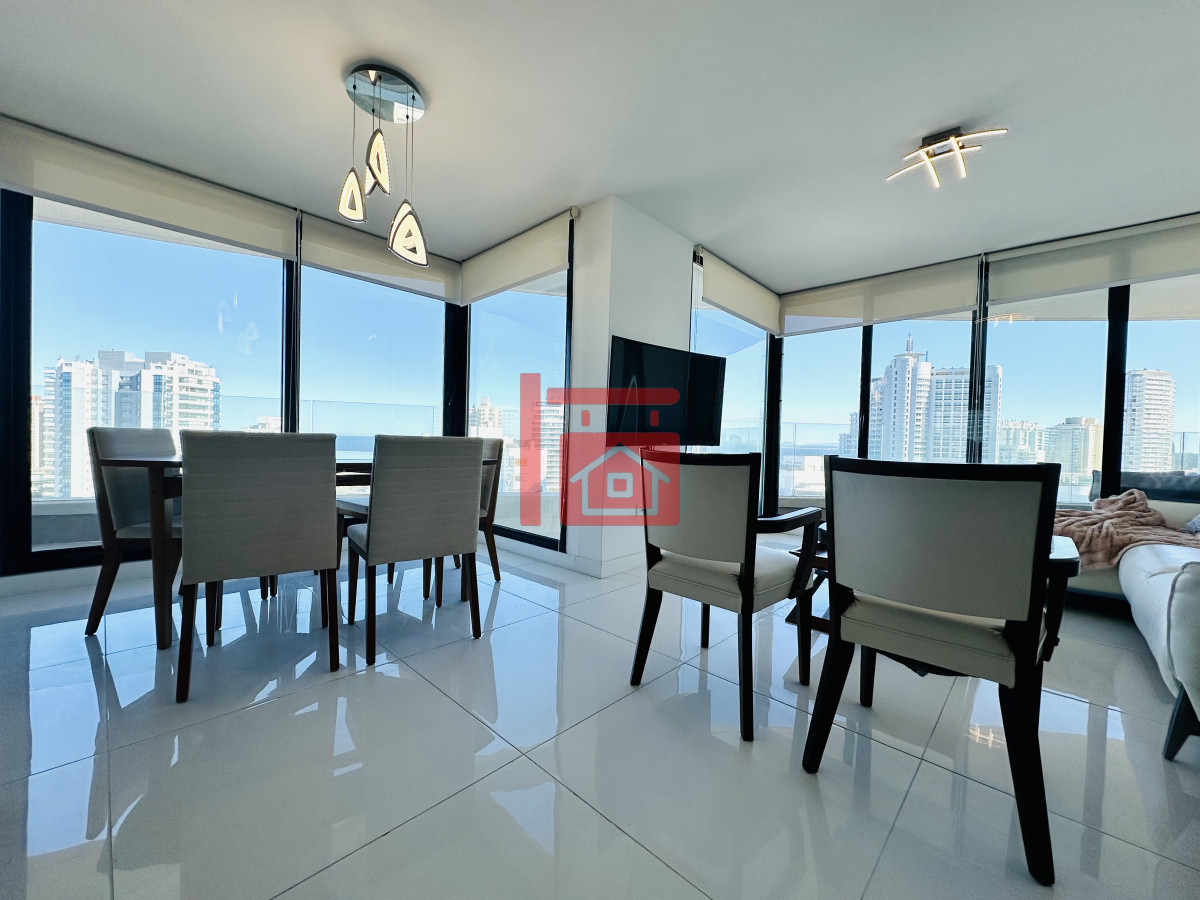 Apartamento ID.193 - Moderno Apartamento de 3 Dormitorios en Suite, zona Hotel Enjoy, Punta del Este