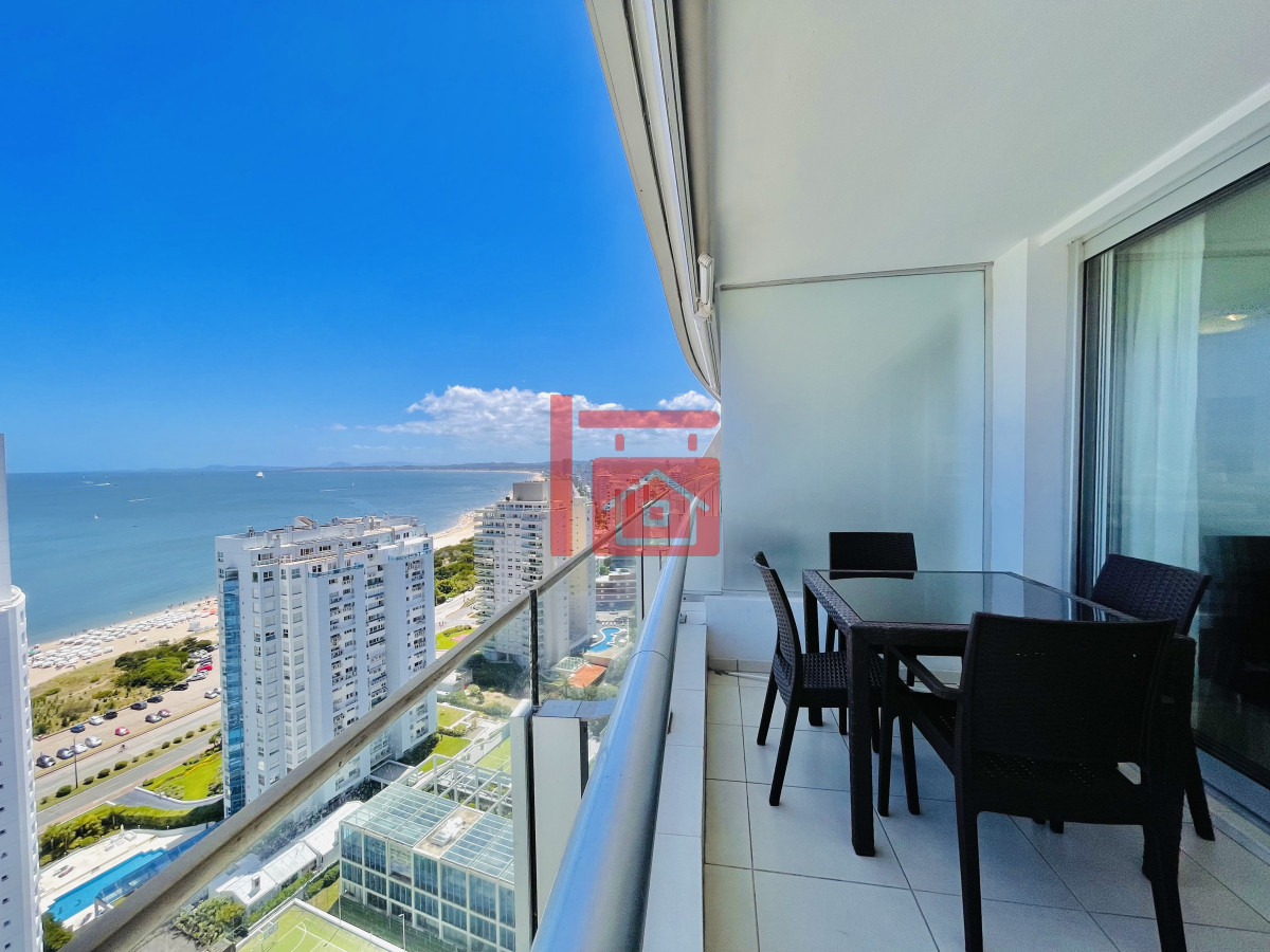 Apartamento ID.157 - Excelente Apartamento de 2 Dormitorios con Vista al Mar, Playa Mansa