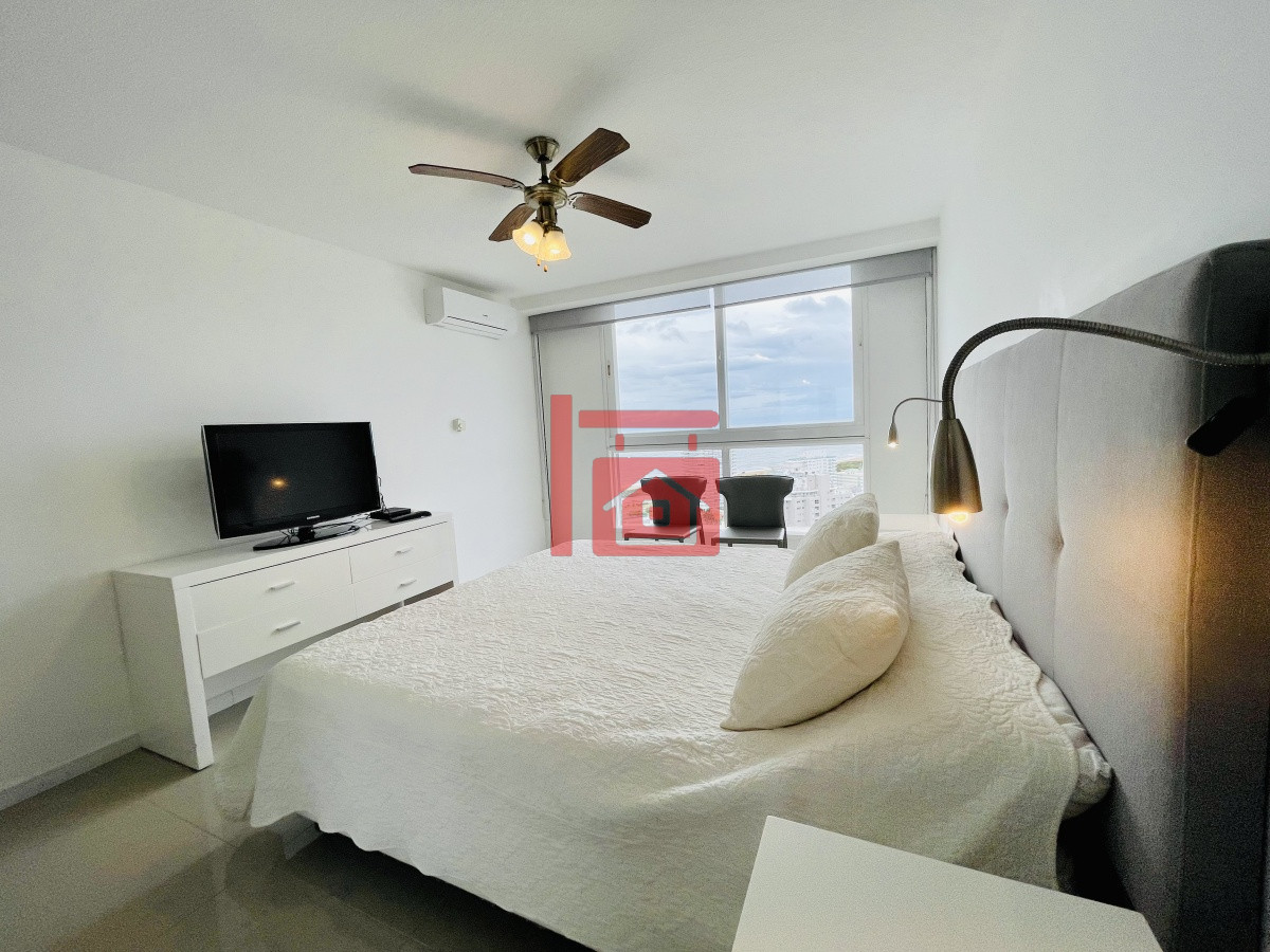 Apartamento ID.491 - Alquiler temporario y venta de apartamento Penthouse en torre One, Playa Brava