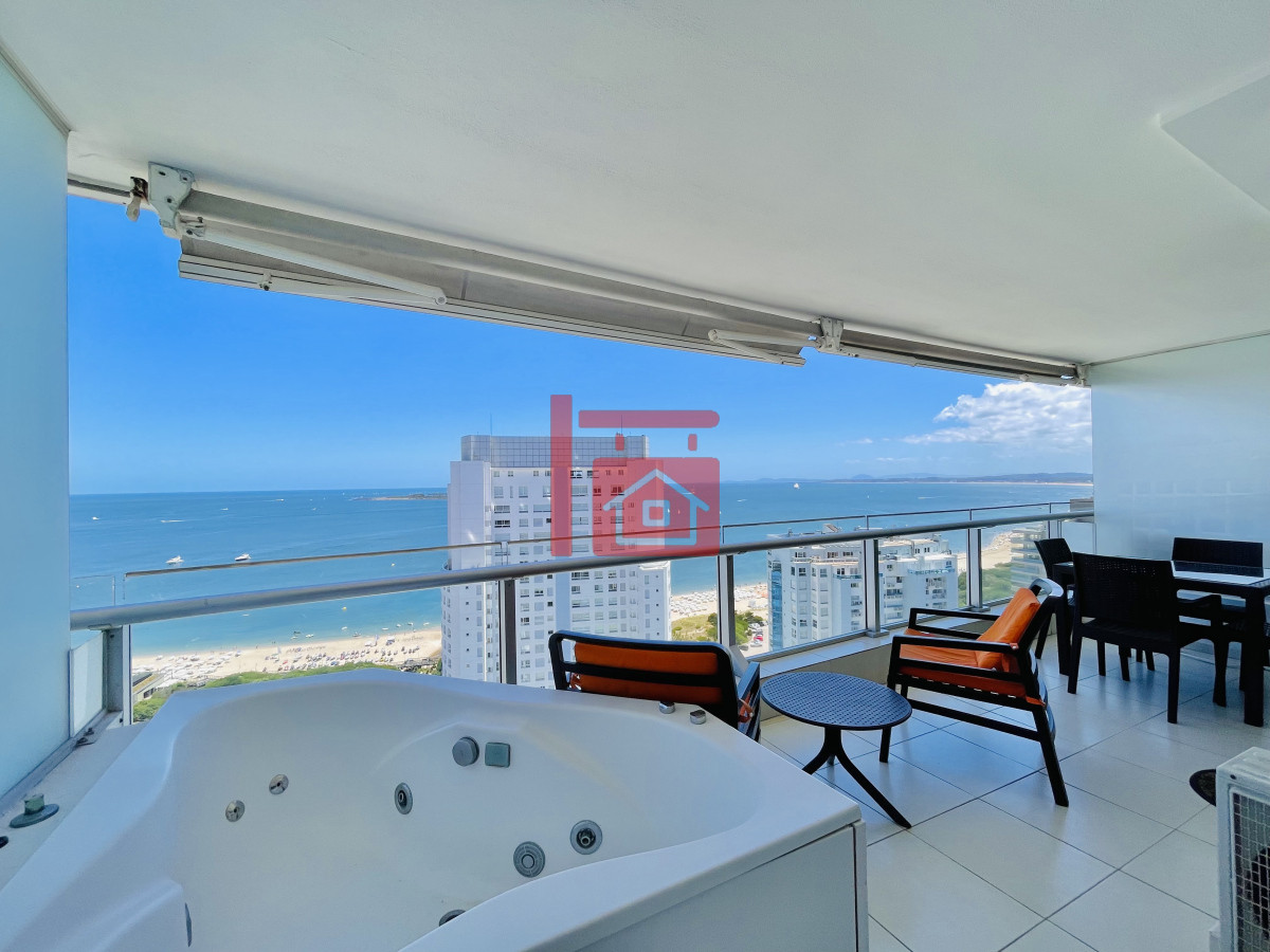 Apartamento ID.157 - Excelente Apartamento de 2 Dormitorios con Vista al Mar, Playa Mansa