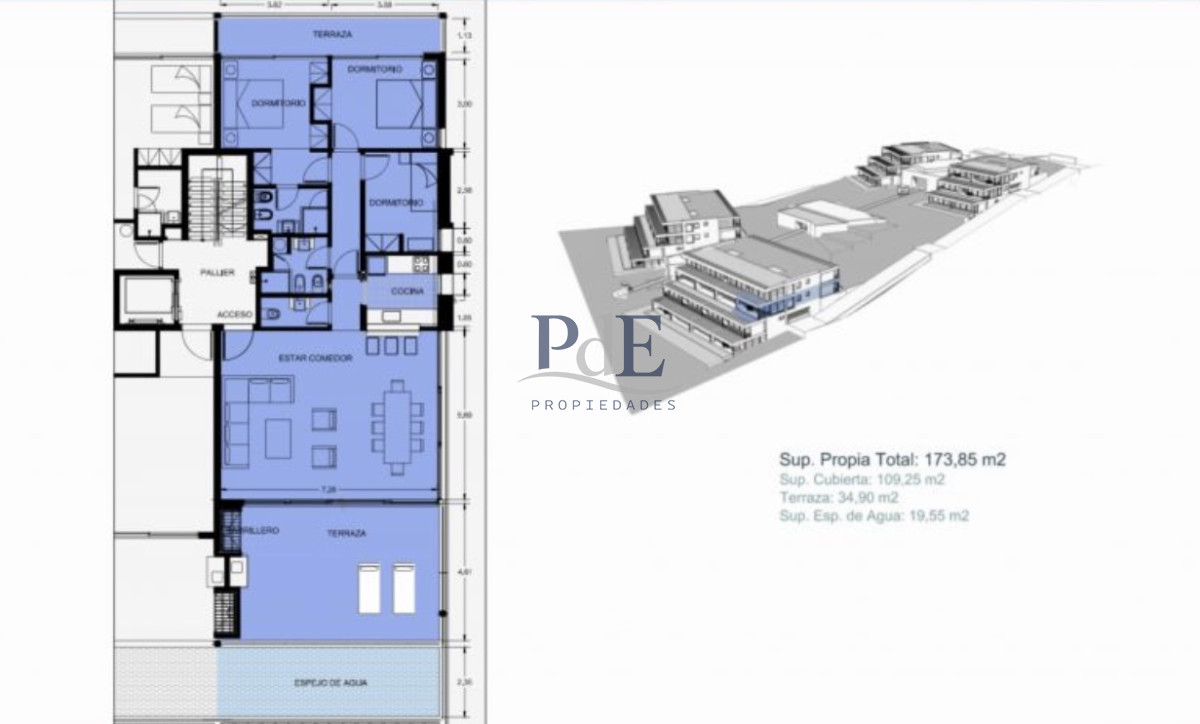 Venta apartamento 3 dormitorios con parrillero en Punta Ballena - Imagen 44