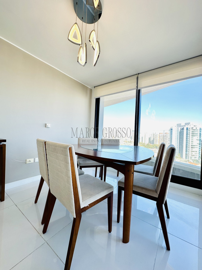 Apartamento ID.107 - Moderno Apartamento de 3 Dormitorios en Suite, zona Hotel Enjoy, Punta del Este