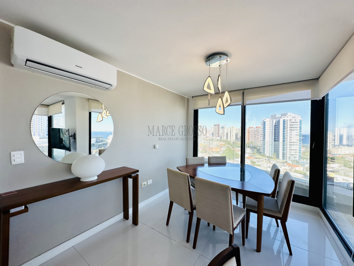 Apartamento ID.107 - Moderno Apartamento de 3 Dormitorios en Suite, zona Hotel Enjoy, Punta del Este