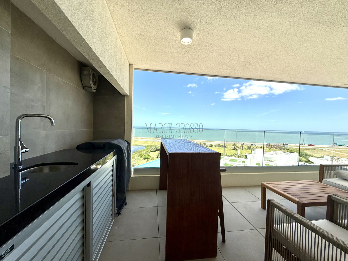 Apartamento ID.1 - Alquiler temporal de apartamento de 2 dormitorios sobre la Playa con vista al Mar y a la Laguna