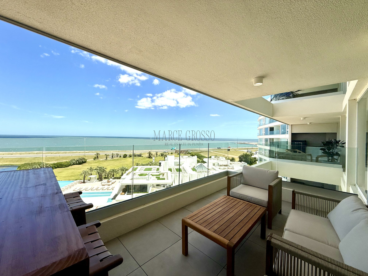 Apartamento ID.1 - Alquiler temporal de apartamento de 2 dormitorios sobre la Playa con vista al Mar y a la Laguna