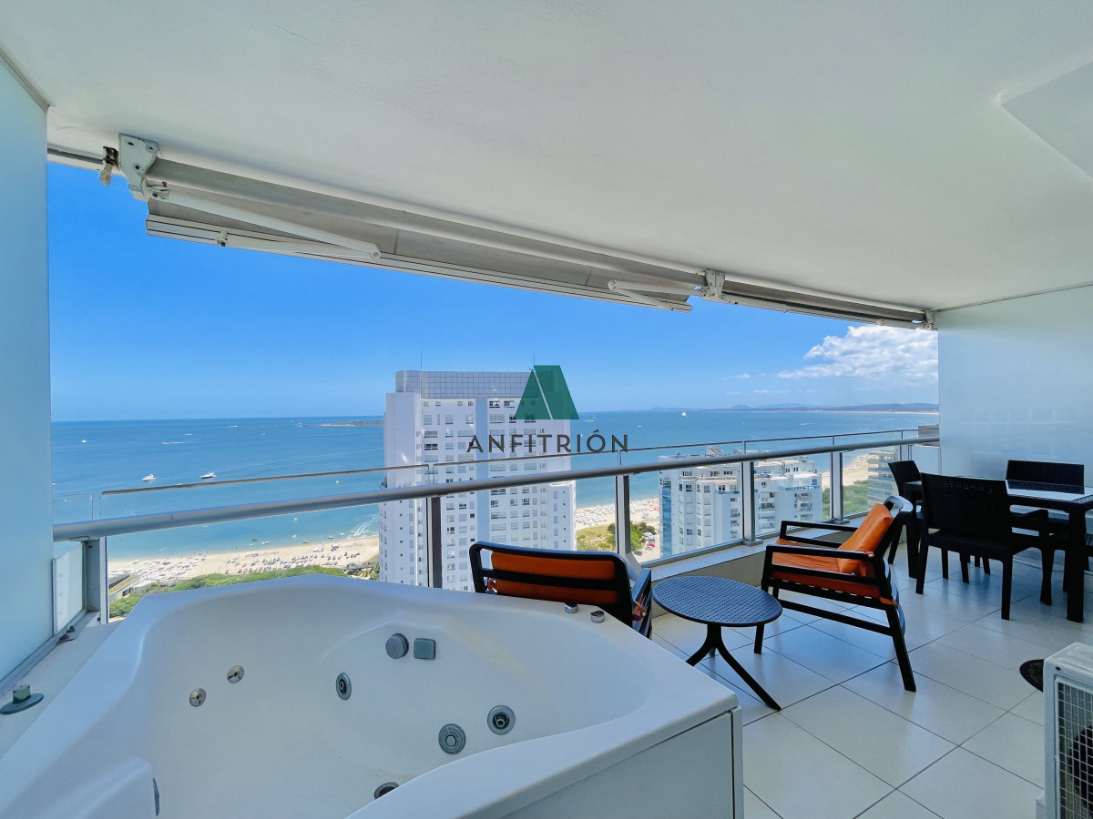 Apartamento ID.9 - Excelente Apartamento de 2 Dormitorios con Vista al Mar, Playa Mansa