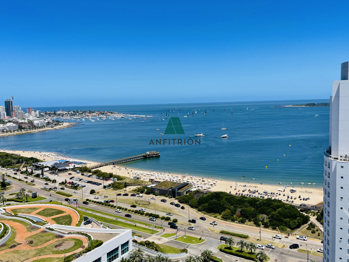 Apartamento ID.9 - Excelente Apartamento de 2 Dormitorios con Vista al Mar, Playa Mansa