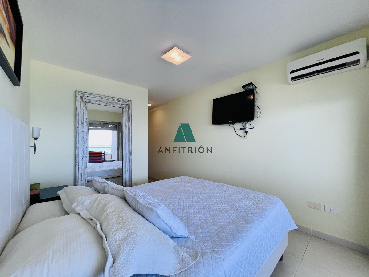 Apartamento ID.9 - Excelente Apartamento de 2 Dormitorios con Vista al Mar, Playa Mansa