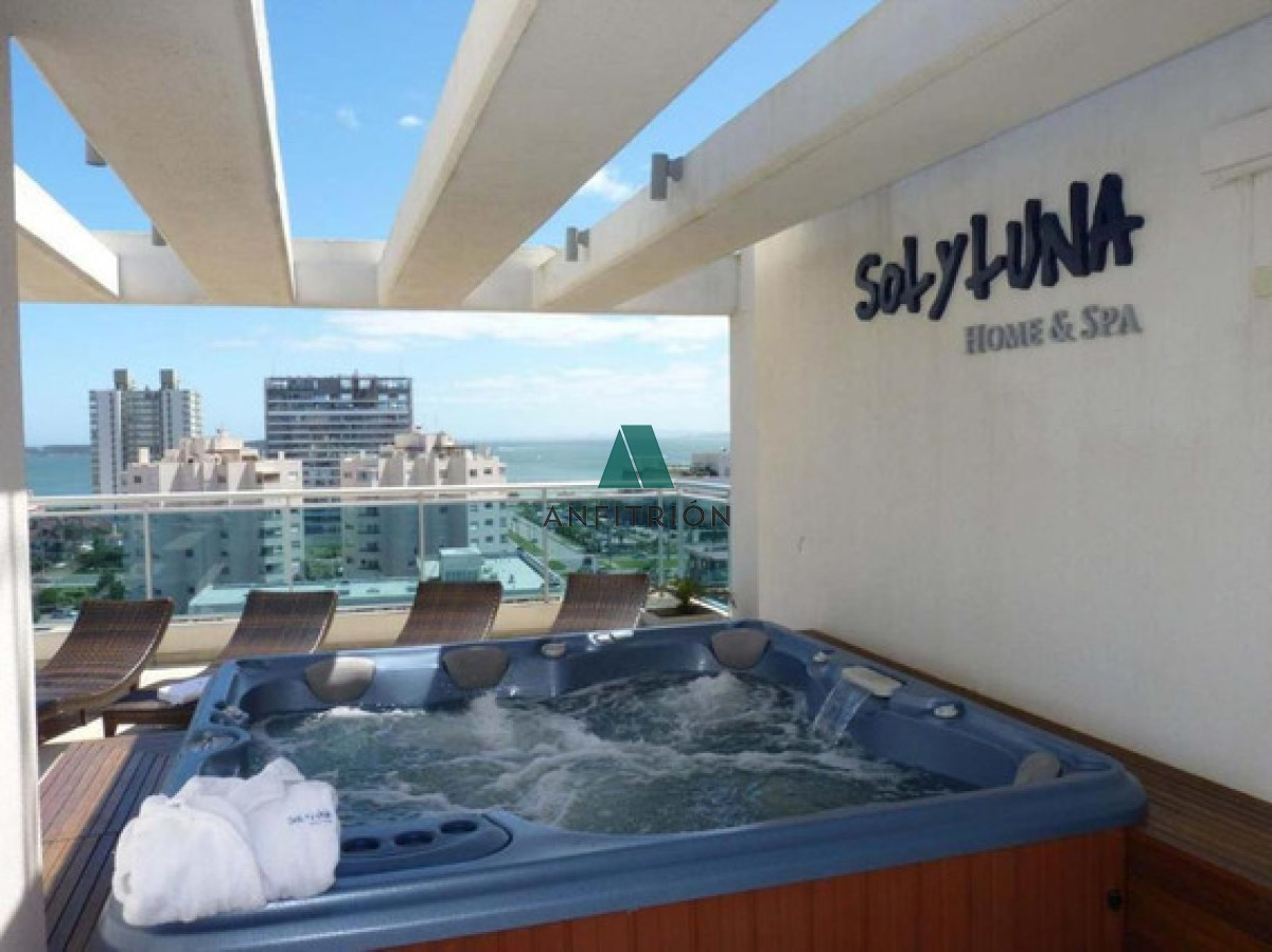 Apartamento ID.180 - Apartamento de 1 Dormitorio en Torre con Servicios, Cerca del Mar - Alquiler Anual, Punta del Este