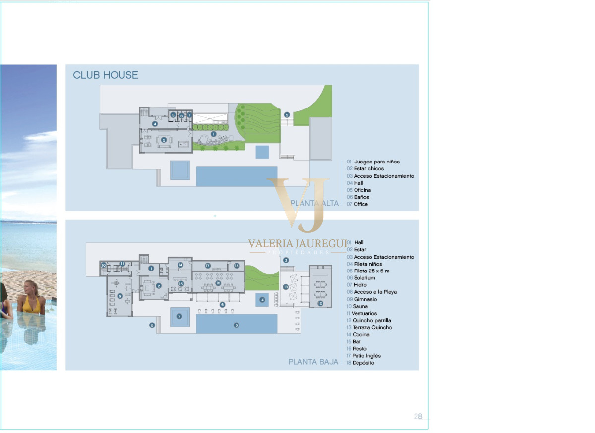 Apartamento ID.898 - Excelente y amplio departamento duplex en venta de 3 dormitorios mas dependencia con parrillero, Punta Ballena