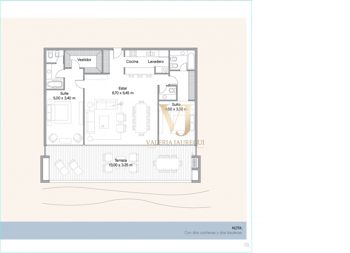 Apartamento ID.898 - Excelente y amplio departamento duplex en venta de 3 dormitorios mas dependencia con parrillero, Punta Ballena