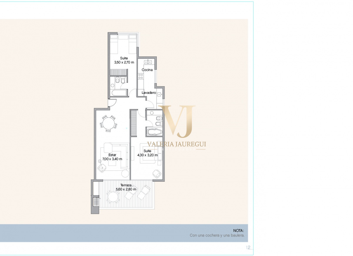 Apartamento ID.898 - Excelente y amplio departamento duplex en venta de 3 dormitorios mas dependencia con parrillero, Punta Ballena