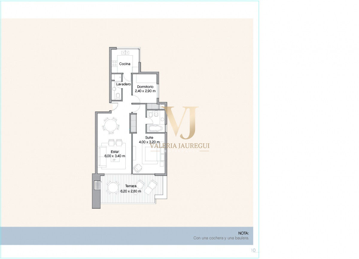 Apartamento ID.898 - Excelente y amplio departamento duplex en venta de 3 dormitorios mas dependencia con parrillero, Punta Ballena