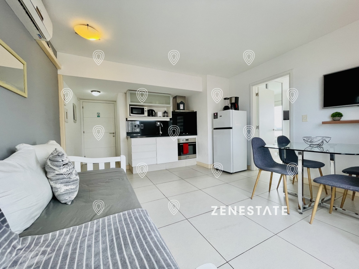 Venta de apartamento de 1 Dormitorio en el corazón de la Península, Punta del Este - ZEN6674A
