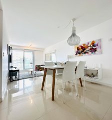 Apartamento de 1 Dormitorio en playa Brava, Punta del Este