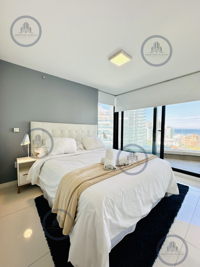 Apartamento ID.2682 - Moderno apartamento de 1 Dormitorio en torre con servicios, Aidy Gill Punta del Este