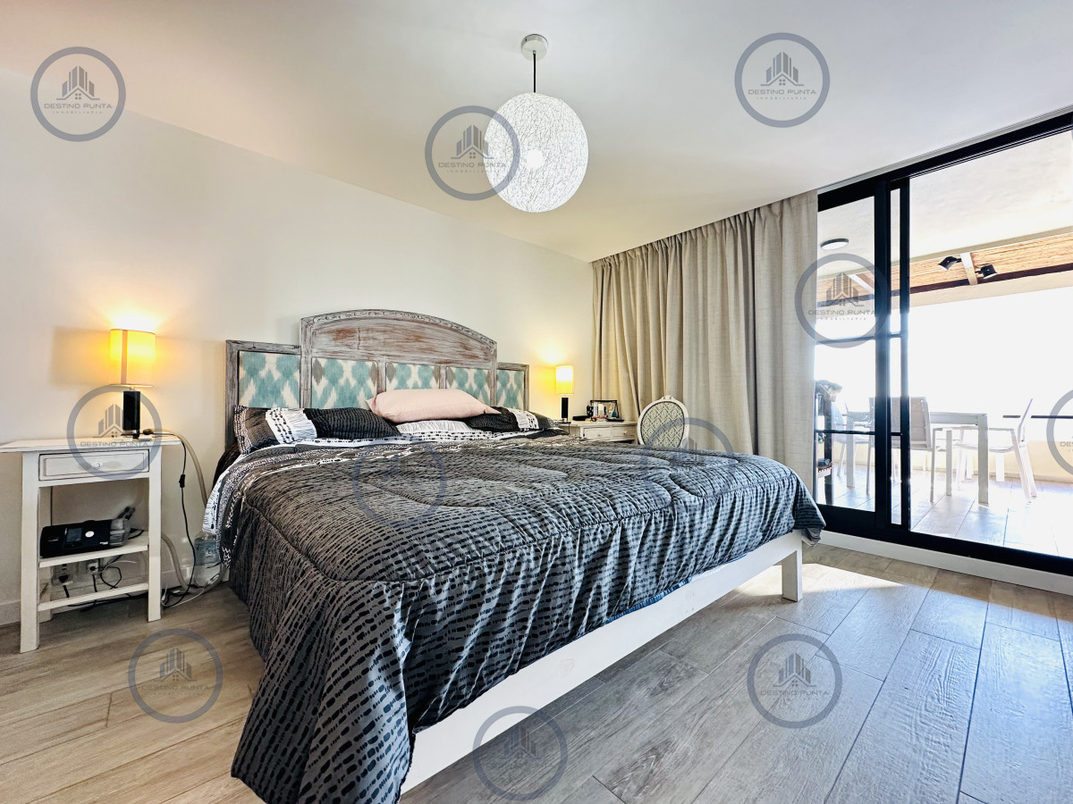 Apartamento ID.108 - Alquiler temporario de apartamento con la mejor ubicación del complejo, unidad de dos dormitorios con parrillero de uso exclusivo, Punta Ballena