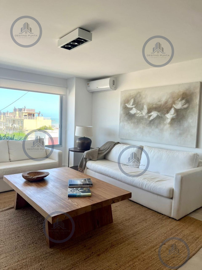 Apartamento ID.196 - Esturión de Montoya, Apartamento Penthouse de 3 Dormitorios y Parrillero en Playa Montoya, La Barra