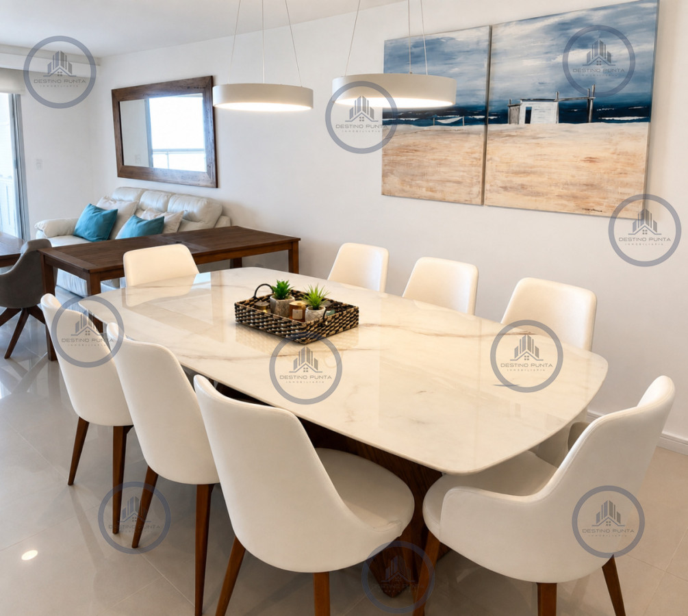 Apartamento ID.3284 - Alquiler temporal de apartamento a pasos de Playa Brava, 3 dormitorios mas dependencia y parrillero