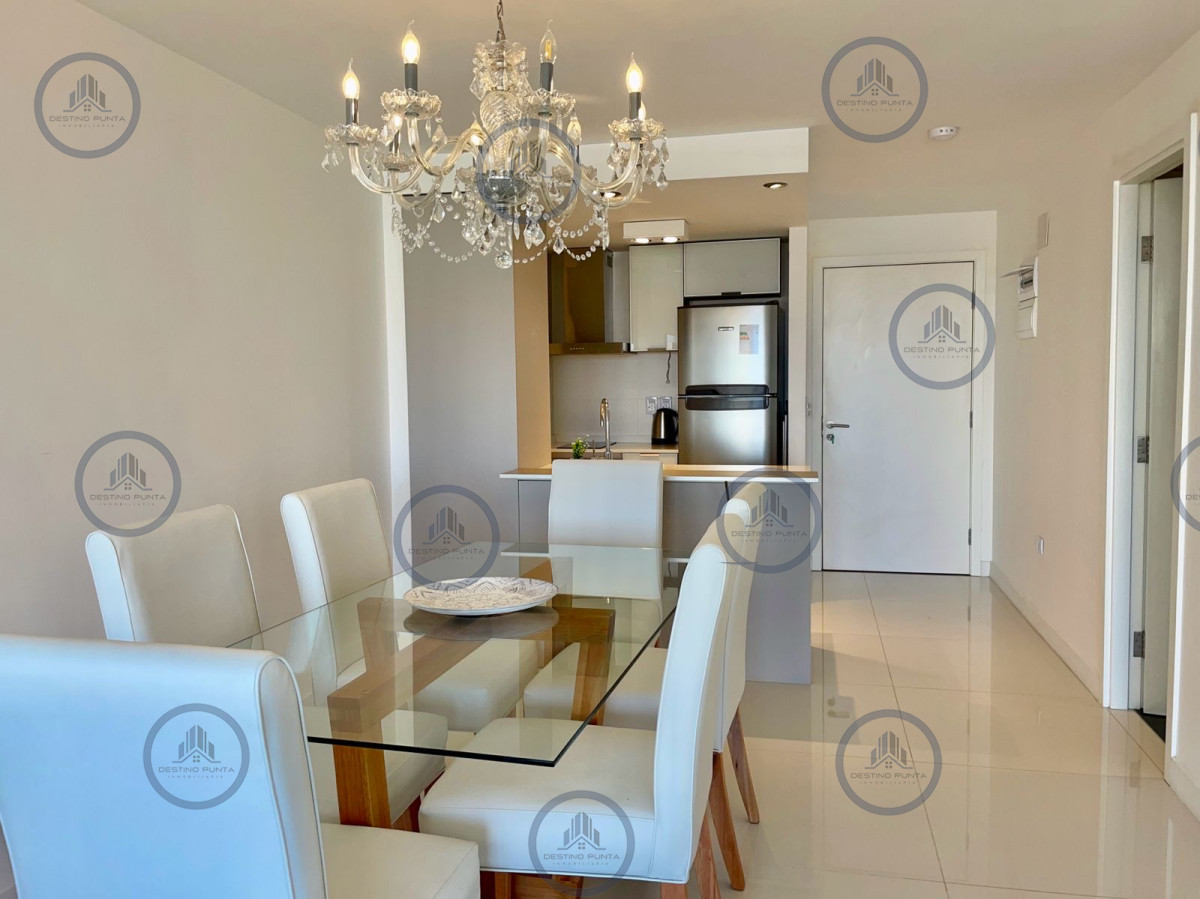 Apartamento ID.1771 - Alquiler temporal de apartamento muy lindo decorado de un dormitorio a pasos de las playas mansa y brava 