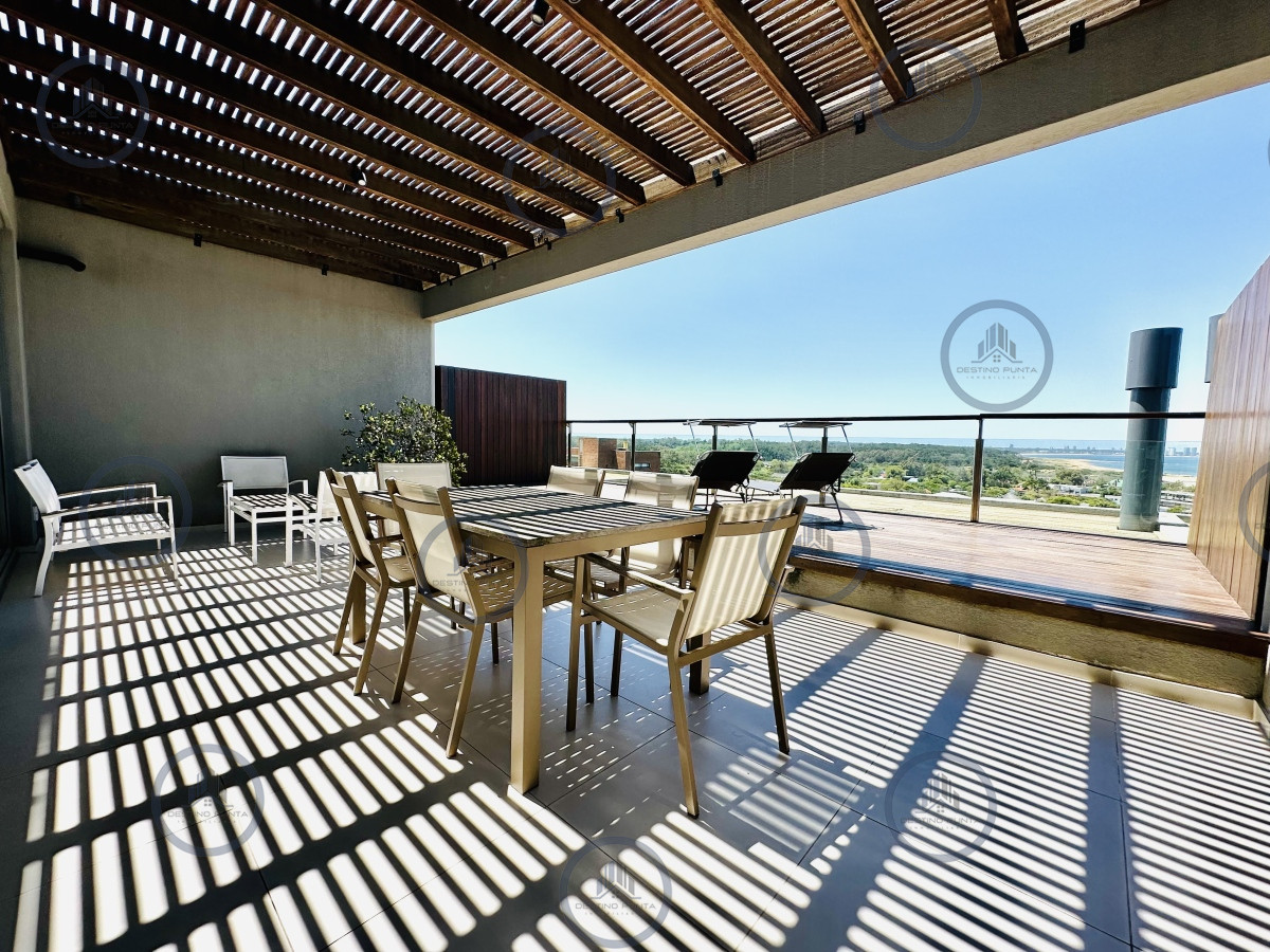 Apartamento ID.1690 - Venta y Alquiler temporario de apartamento moderno de dos dormitorios con parrillero en Punta Ballena