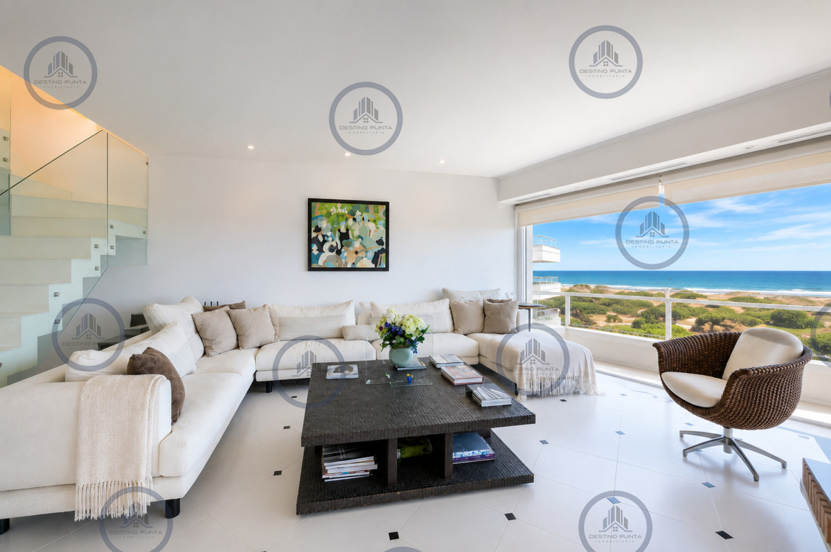 Exclusivo Penthouse de 6 Dormitorios y Barbacoa en Venta Frente al Mar, Rincón del Indio Punta del Este — fotografía 2