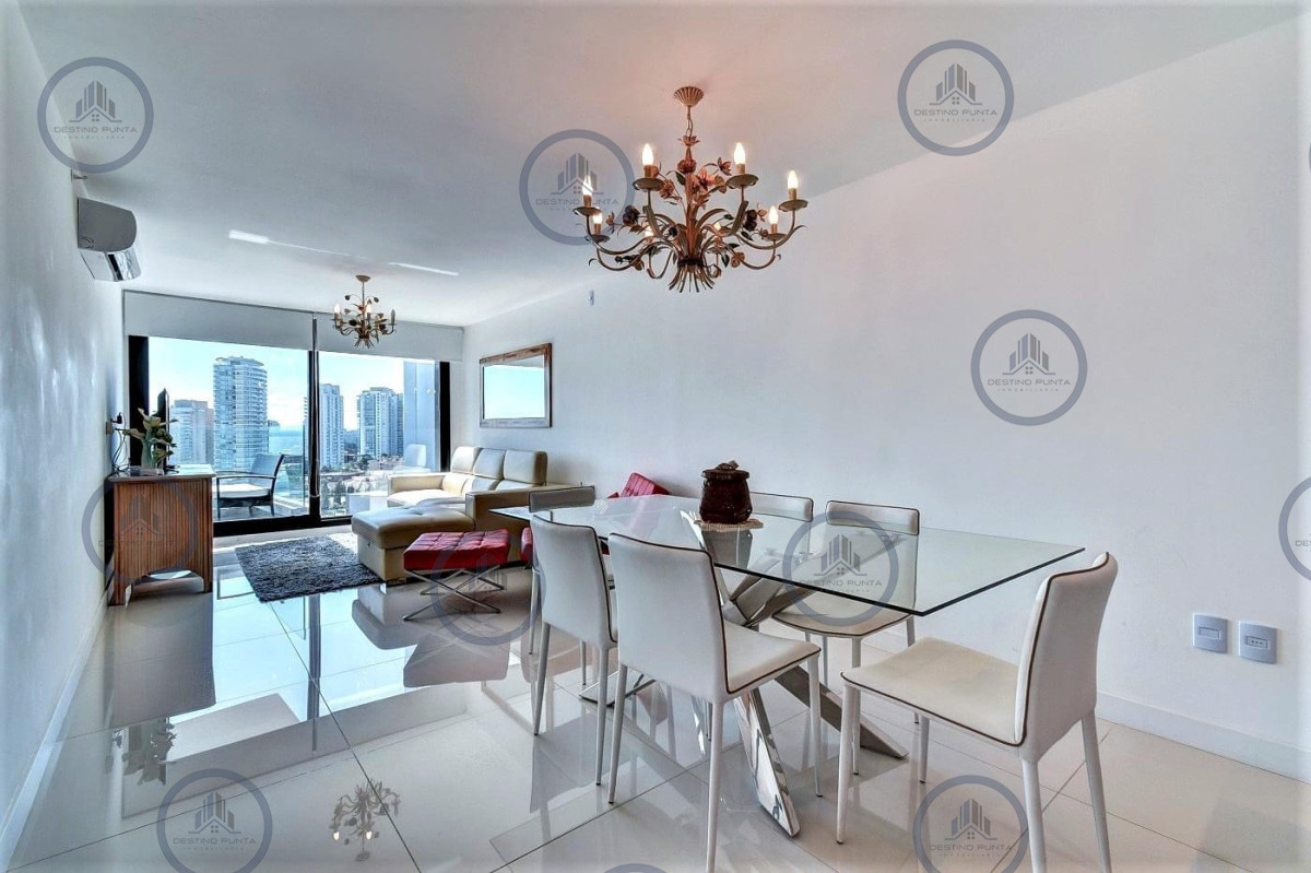 Apartamento ID.1457 - Venta y alquiler temporal de apartamento de dos dormitorios en edificio Art Tower, La Pastora, Punta del Este