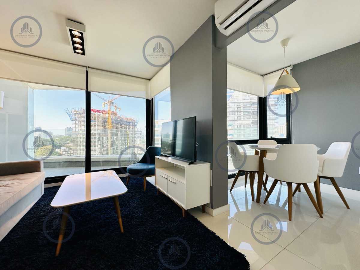 Apartamento ID.2682 - Moderno apartamento de 1 Dormitorio en torre con servicios, Aidy Gill Punta del Este