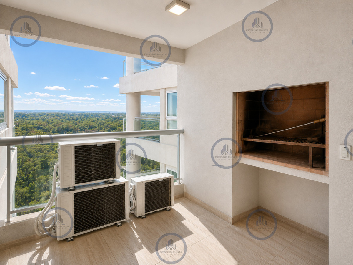 Apartamento ID.310 - Alquiler temporal de apartamento de 2 dormitorios con parrillero en Playa Brava