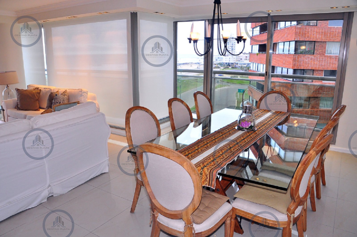 Apartamento ID.243 - Excelente Apartamento de 3 Dormitorios y Dependencia en Playa Brava - Venta y Alquiler